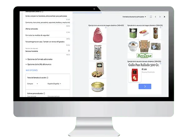 Campaña de publicidad en Google y Redes Sociales