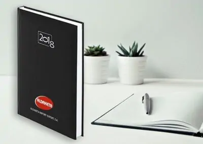 Agendas con logotipo de la empresa