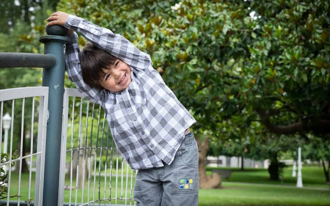 Sesiones de fotos infantiles en el parque