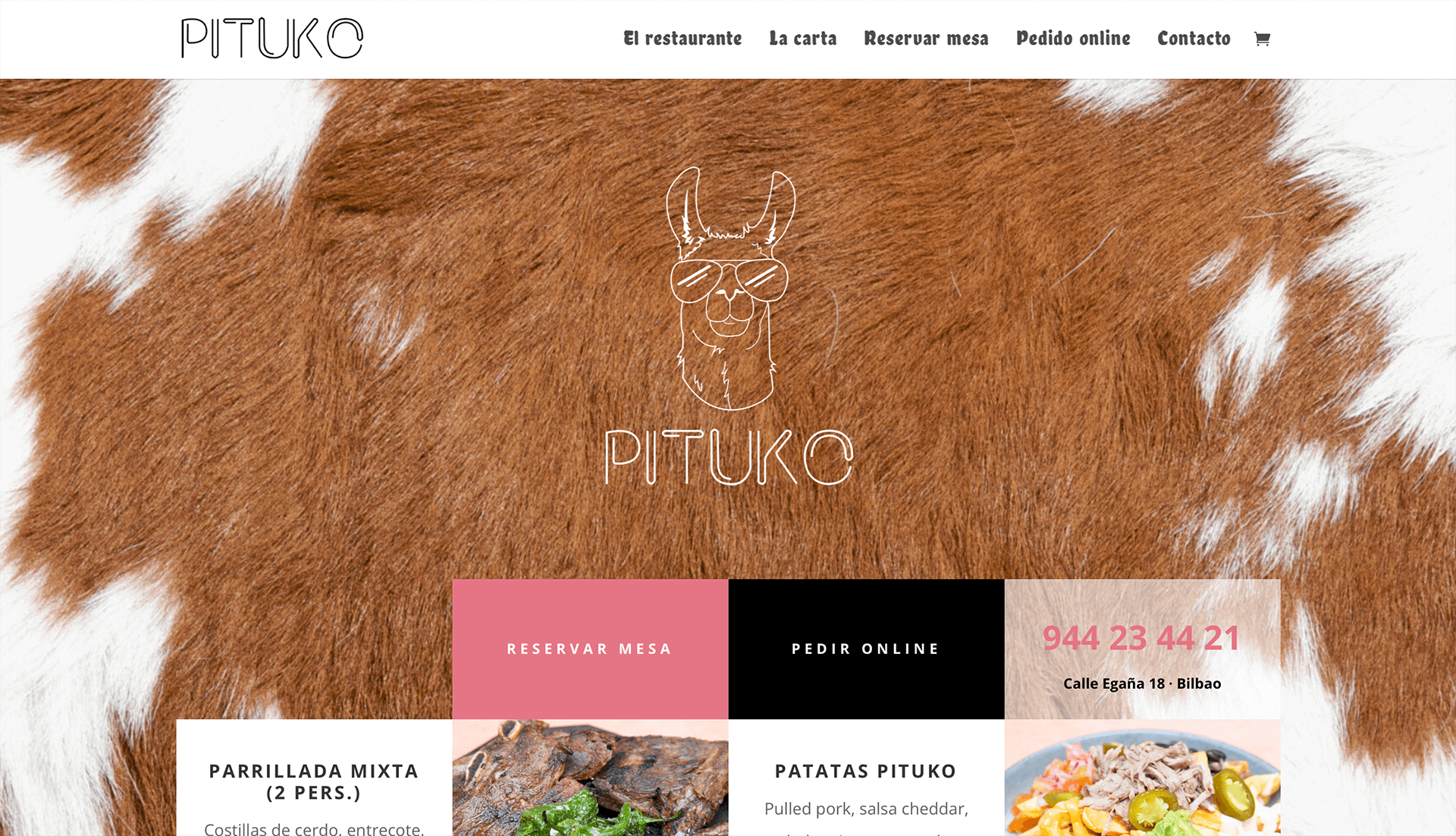Diseñador web para restaurantes