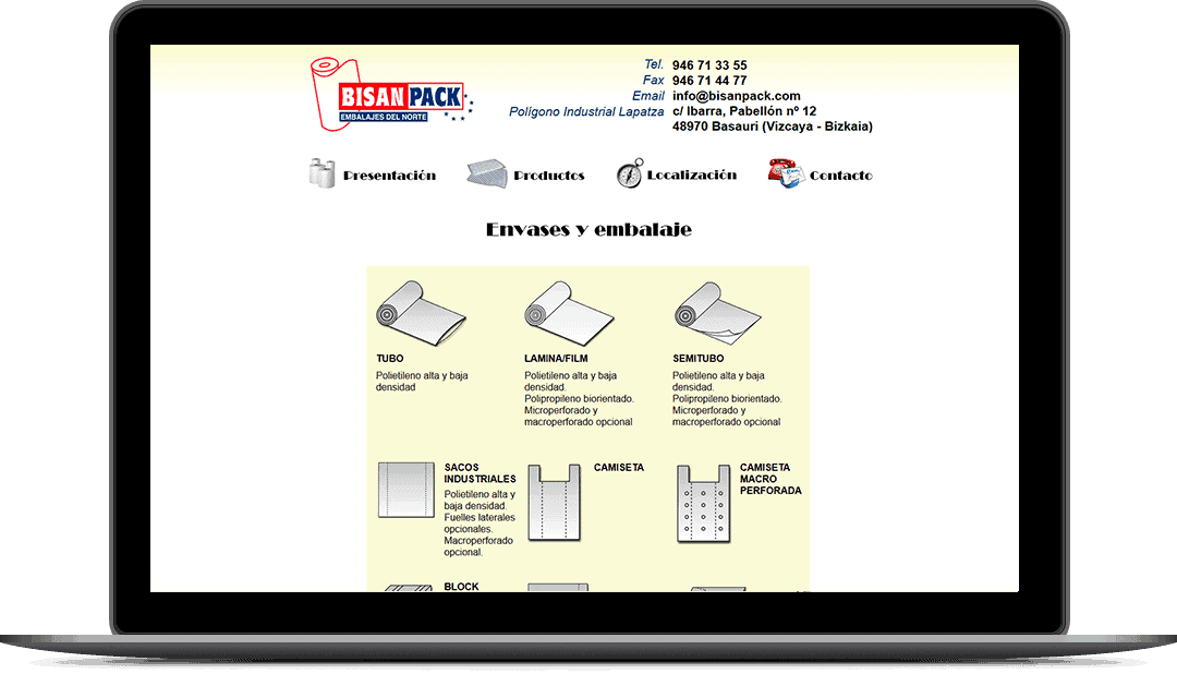 Diseño web en Basauri