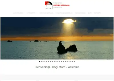 Diseño web para fundación