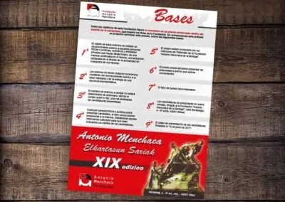 Impresión de trípticos