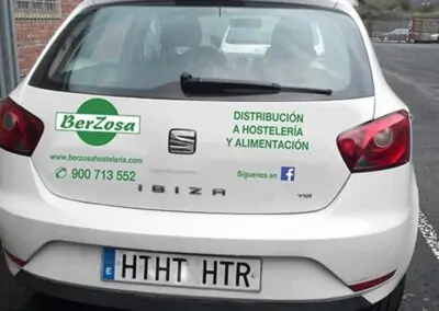 Rotulación de coches en Bilbao