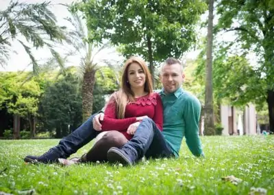Sesión de fotos de pareja en Bilbao