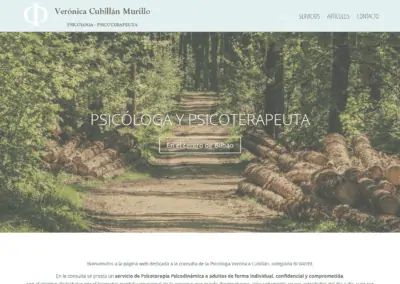 Diseño web para psicóloga