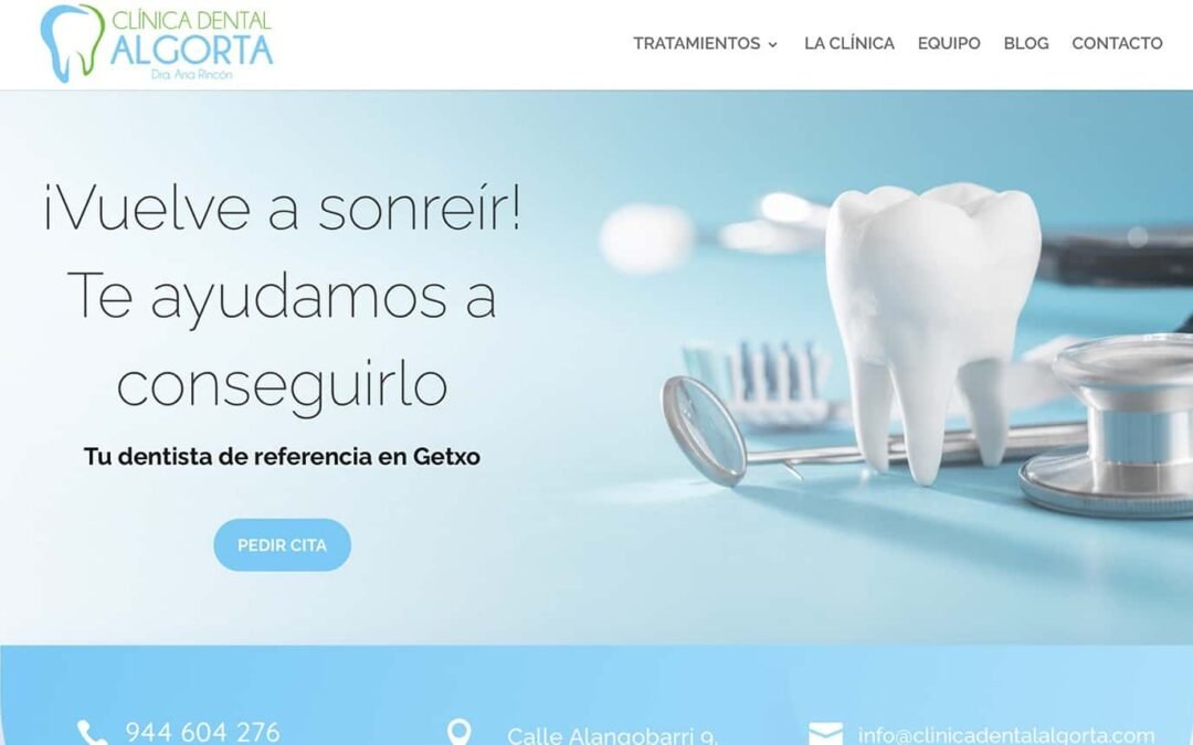Página web para clínica dental