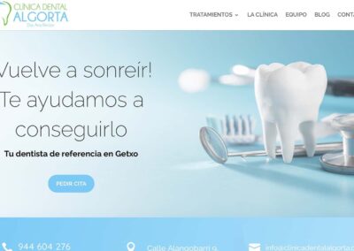 Página web para clínica dental