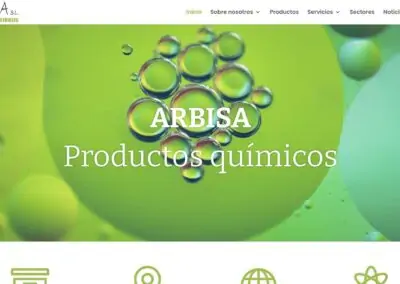Página web de suministros industriales