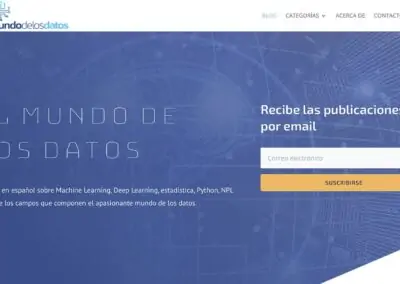 Diseño de Blog especializado