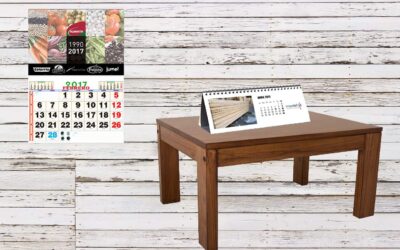Impresión de calendarios de 2018 como regalo de empresa