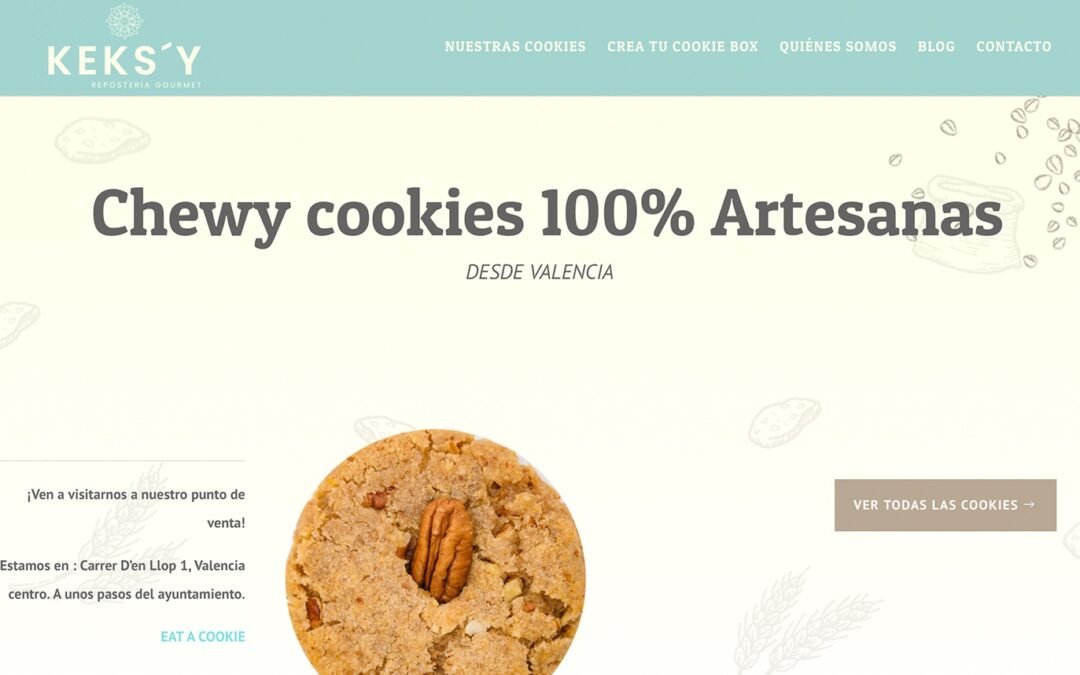 Diseño web de repostería