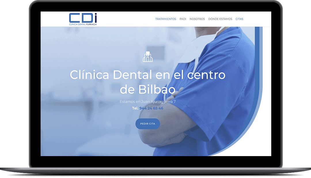Diseño web para clínica dental