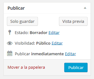 Cómo publicar entradas en un blog