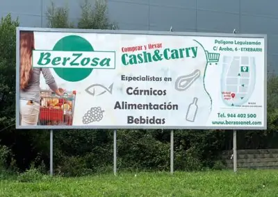 Diseño de valla publicitaria